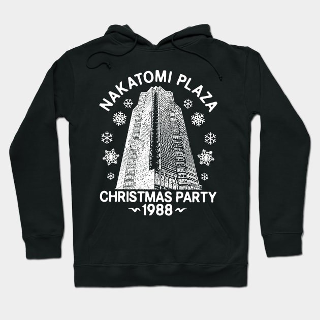 Nakatomi Plaza Christmas Party Hoodie by Discontrol Std